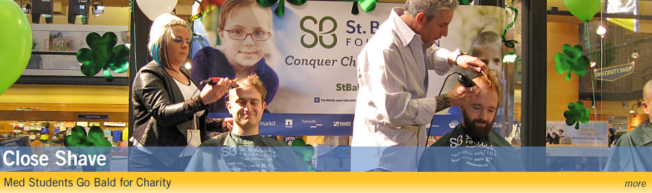 Close Shave - Med Students Go Bald for Charity 