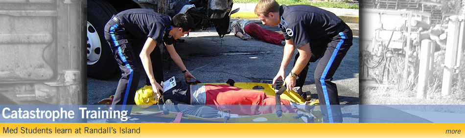 Multiple Casualty Incident Serves as Unique Training Experience for med Students - more