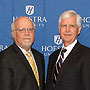 President Rabinowitz and Dean Smith